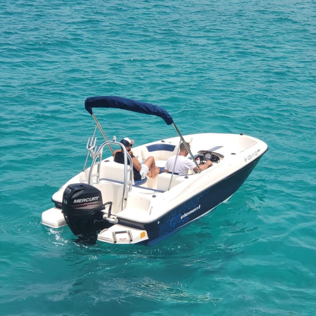 Location - bateau - element bayliner - Ibiza