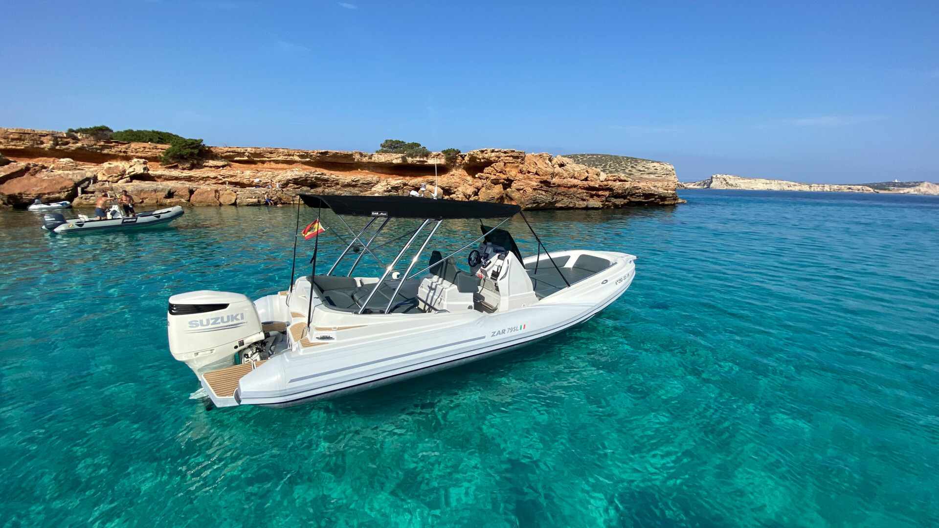 Location - bateau - zar 79 sport luxury - San Antonio - Ibiza