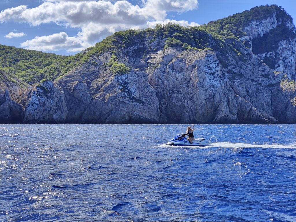 Excursion - Jet ski - Cala Aubarca - Ibiza