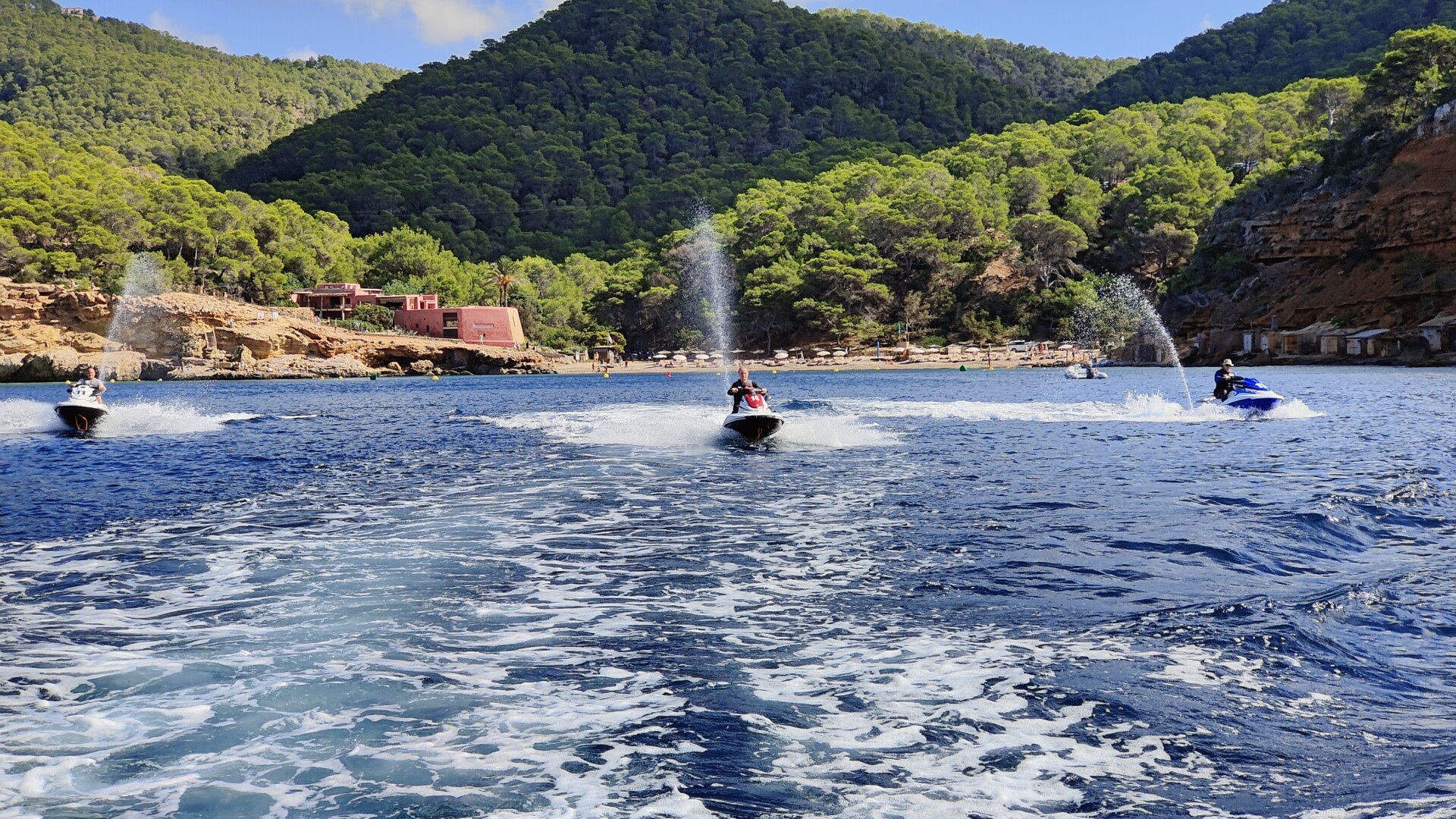 Excursion - jet ski - Cala Salada - Ibiza